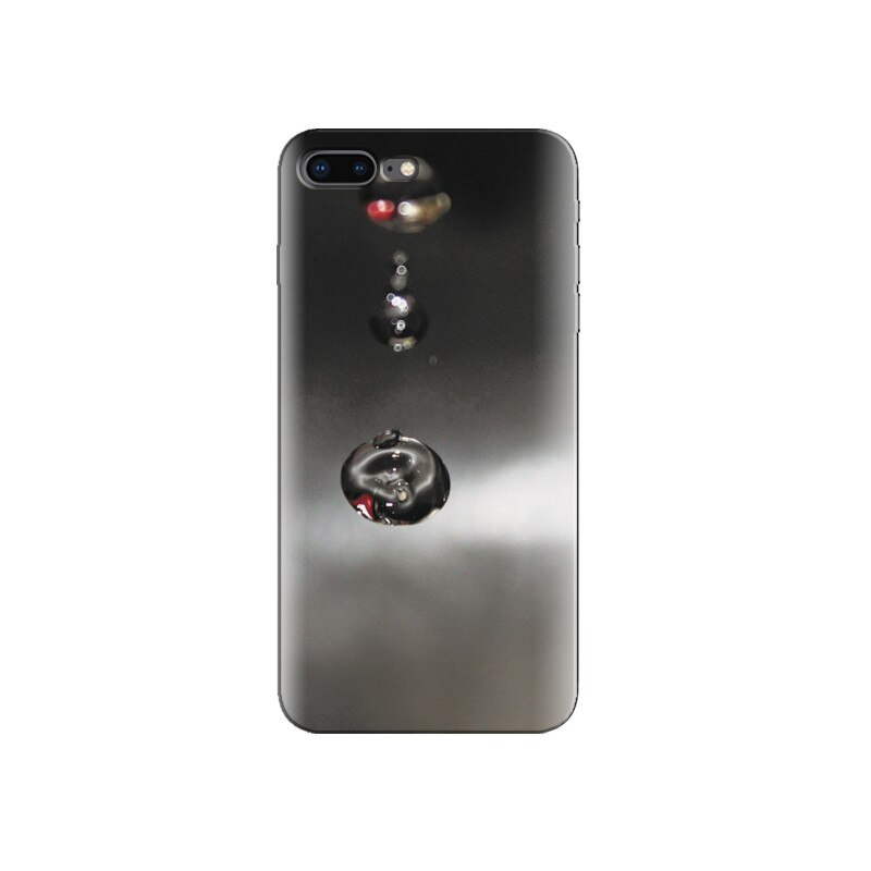 Husa Iphone 8 Macro Black Drops Falling