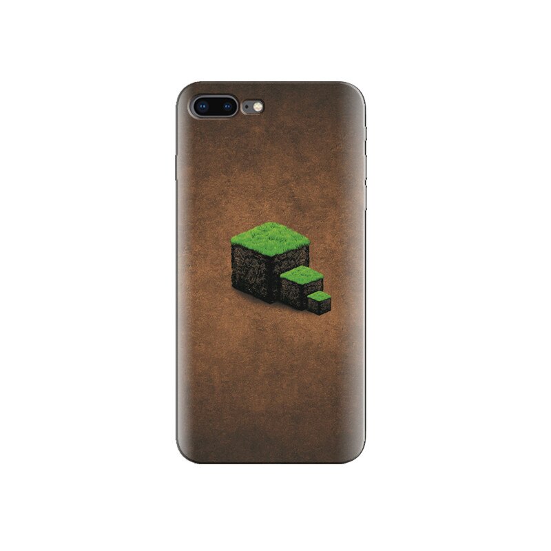 Husa Iphone 5s Green Grass Cube Steps