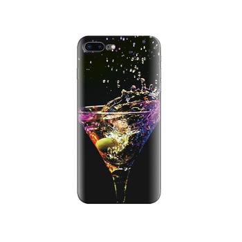 Husa Iphone 7 Plus Martini Cocktail Alcohol Splash Drops Olive Husa Iphone 7 Plus Martini Cocktail Alcohol Splash Drops Olive