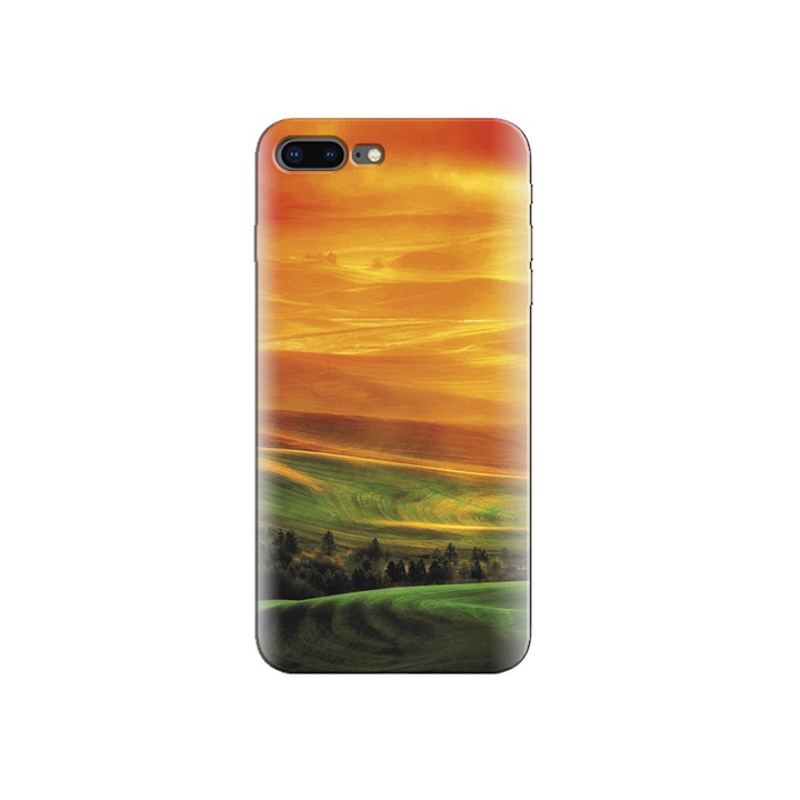 Husa Iphone 5s Htc One X Full Hd Green Fields Sunset