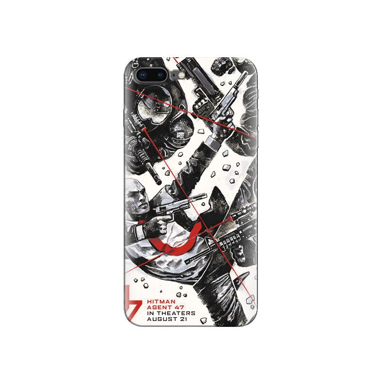Husa Iphone 7 Plus Hitman Agent Art