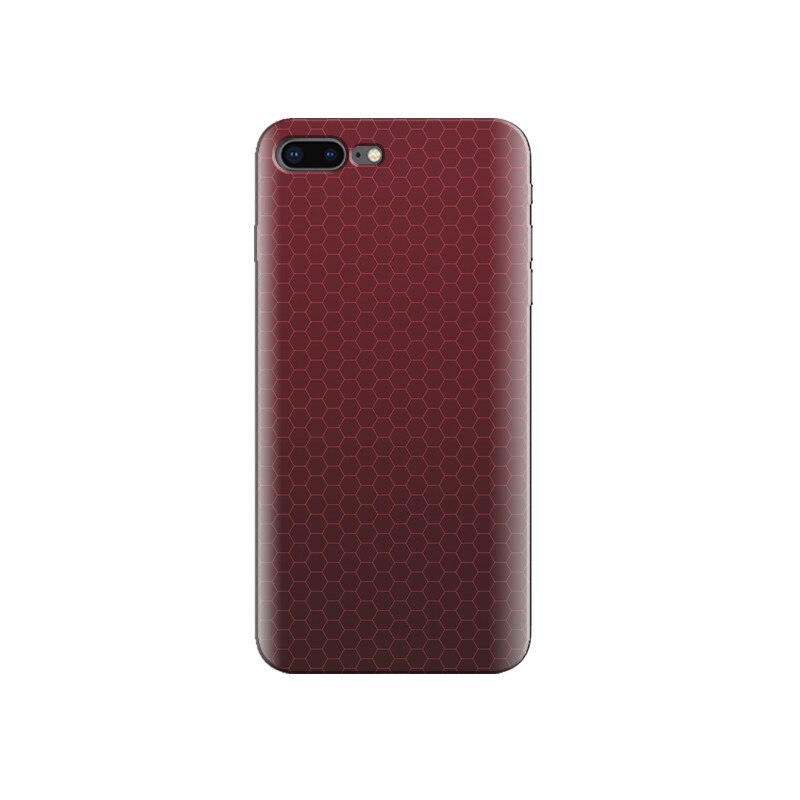 Husa Iphone 5s Honeycomb Red Pattern