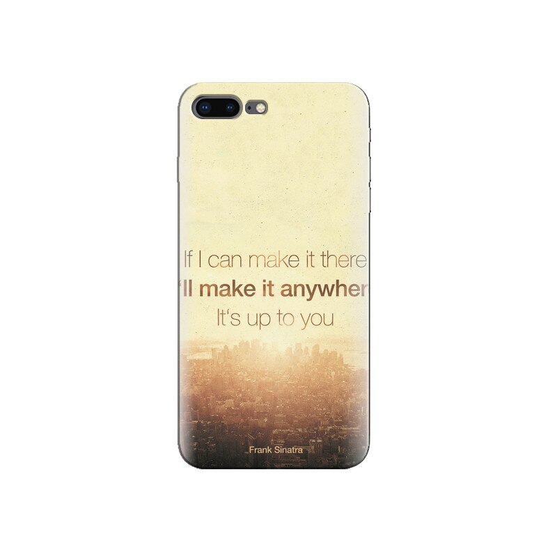 Husa Iphone 7 Plus Make It Anywhere Inspirational Frank Sinatra City
