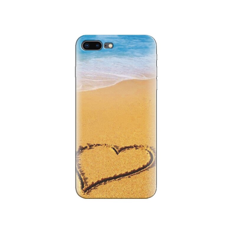 Husa Iphone 8 Love Heart On The Sand Valentines Surprise