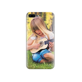 Husa Iphone 7 Plus Girl Summer Grass Guitar Husa Iphone 7 Plus Girl Summer Grass Guitar