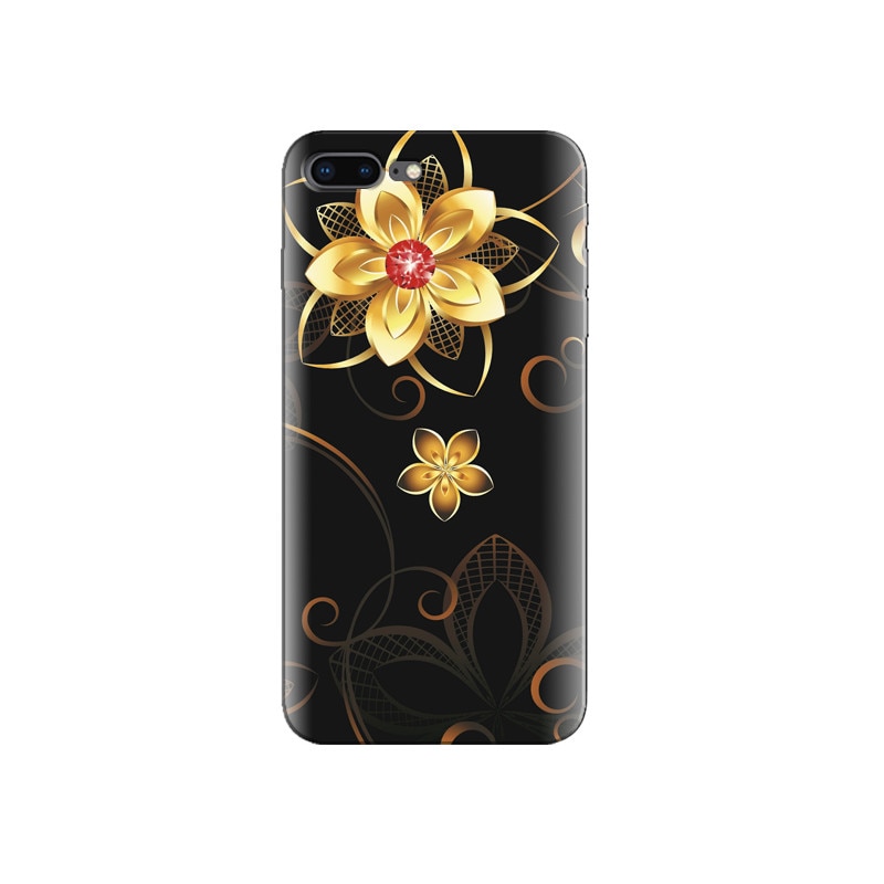 Husa Iphone 7 Plus Golden Flower