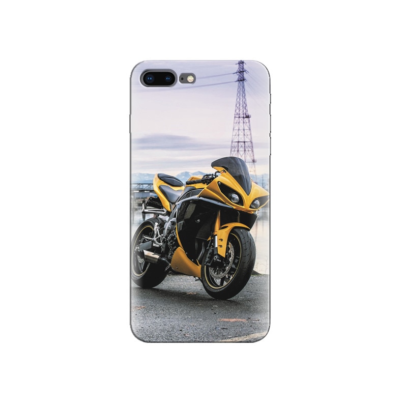 Husa Iphone 7 Plus Yamaha Yzf R1 Yellow Bike