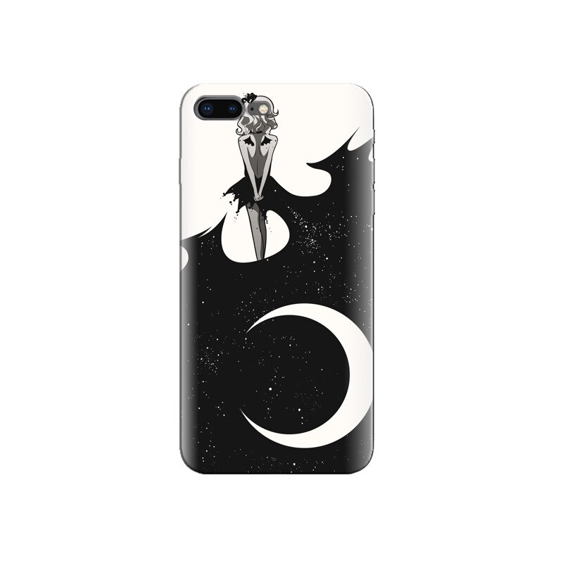 Husa Iphone 5 Woman Back Night Stars Moon
