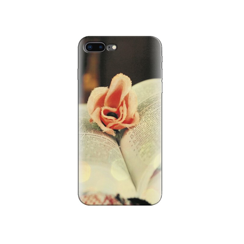 Husa Iphone 8 Plus Cotton Rose On Book
