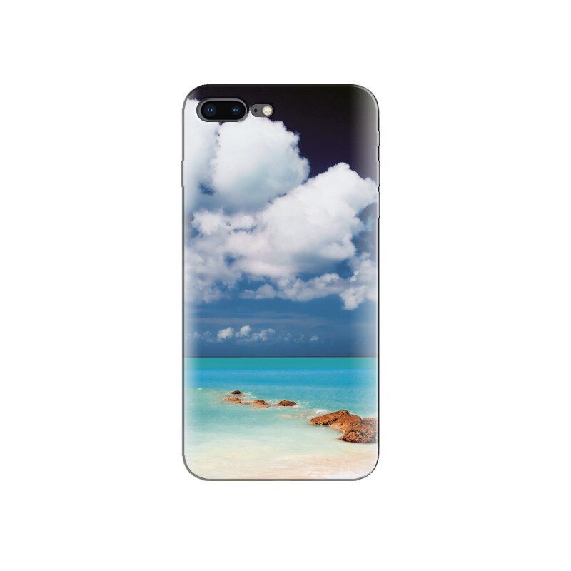 Husa Iphone 5s Clear Blue Sea Sky