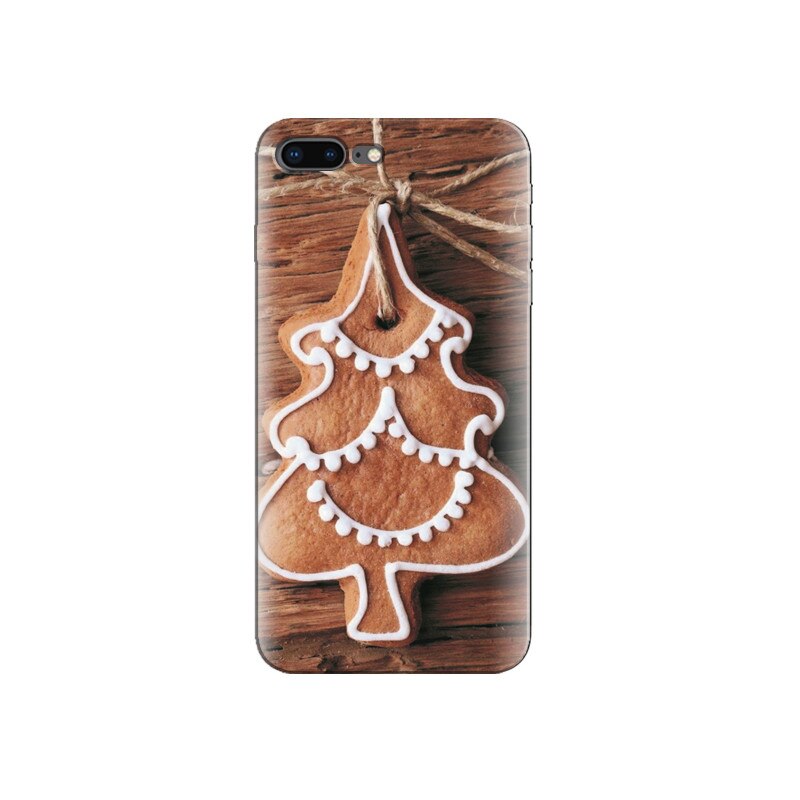 Husa Iphone 8 Christmas Tree Gingerbread Wood Background