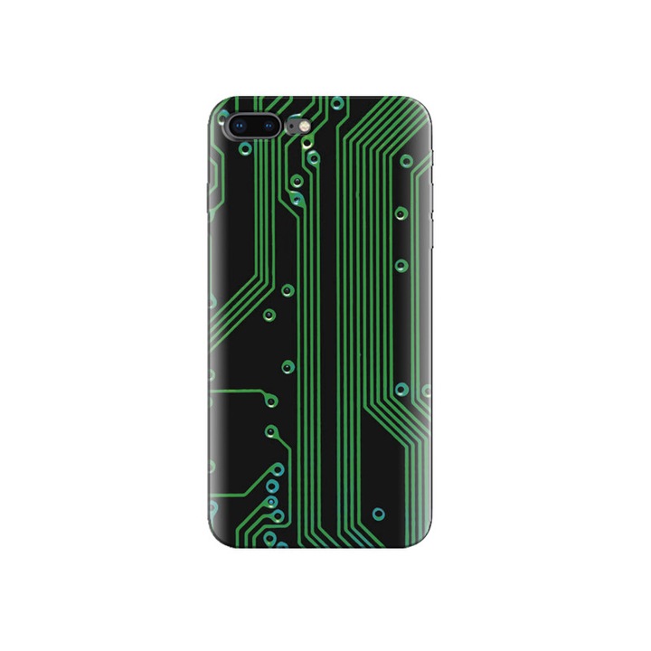 Case Iphone 5s Electronic Circuit Green Black