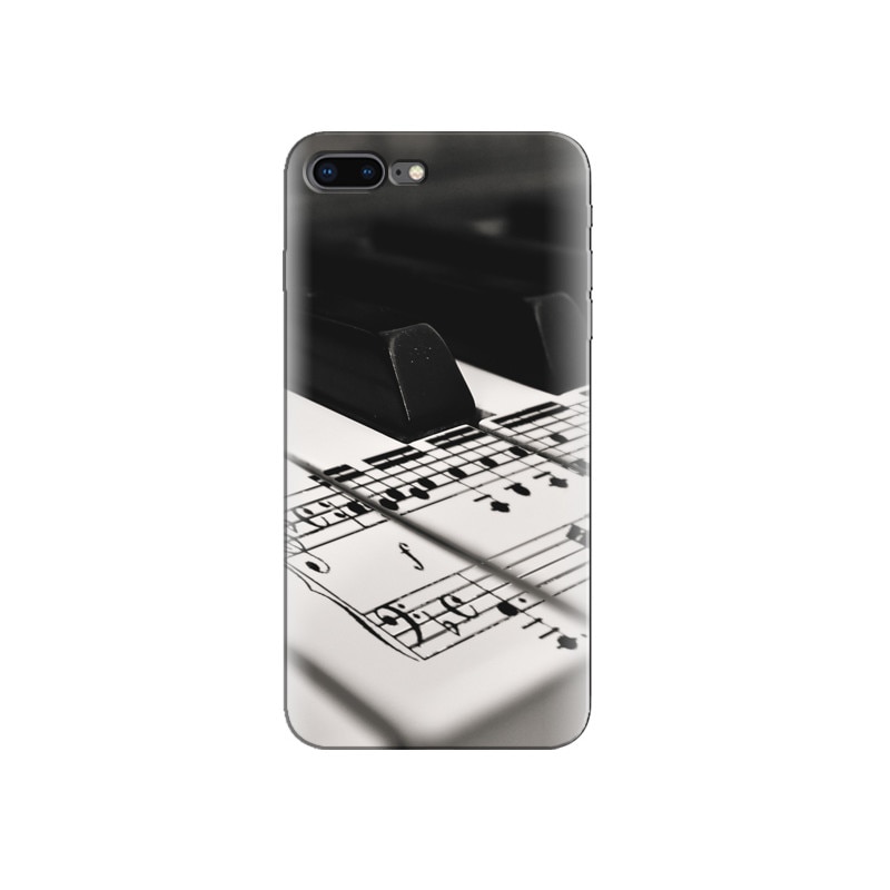 Husa Iphone 8 Plus Pianos Keyboard And Sheet Music