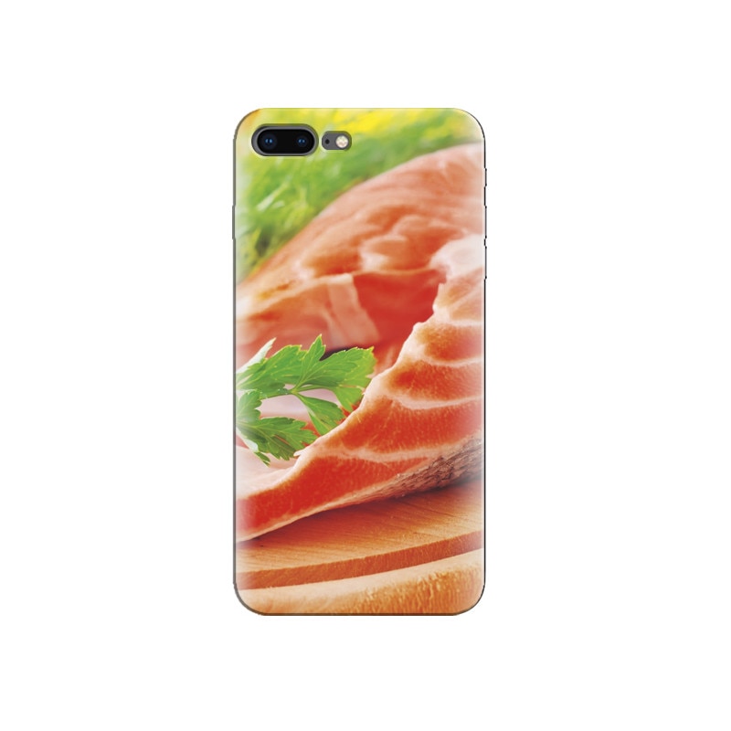 Husa Iphone 8 Plus Salmon Fish Steak Dish
