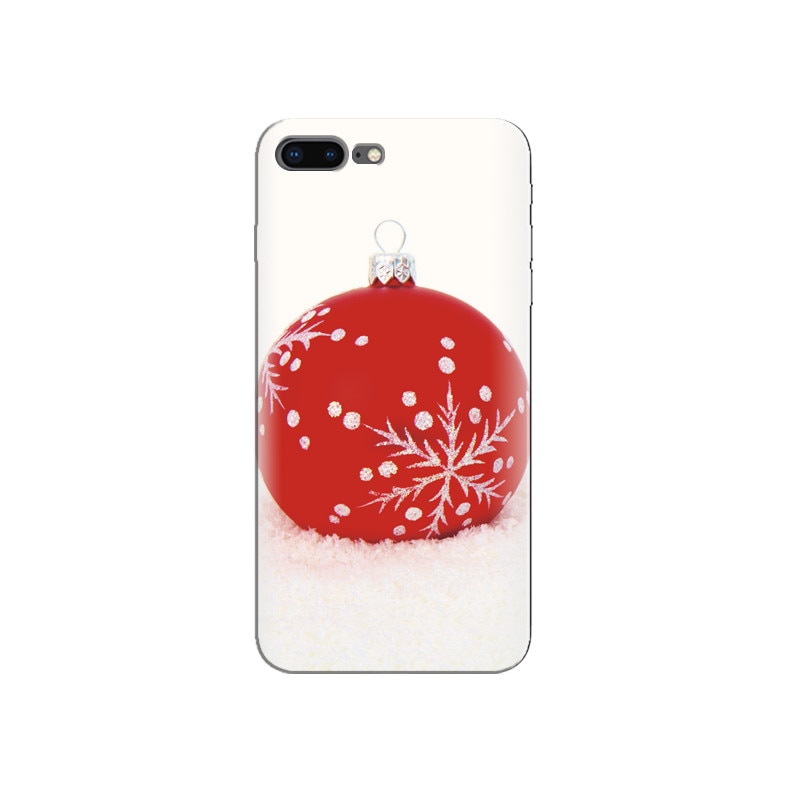 Husa Iphone 5s Red Christmas Decoration Ball In Snow