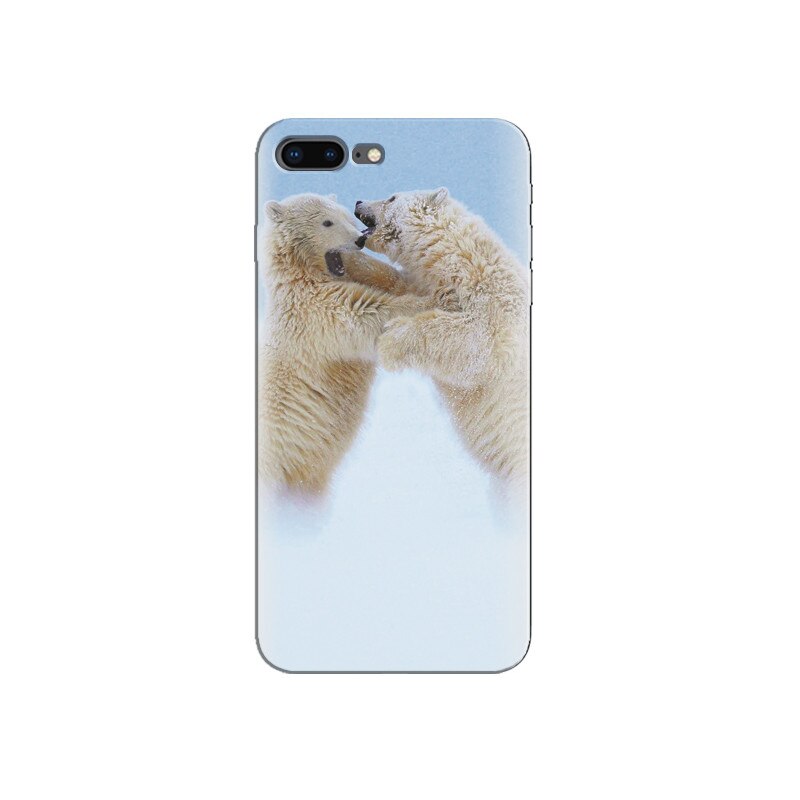Husa Iphone 7 Plus Polar Bears Quarrel