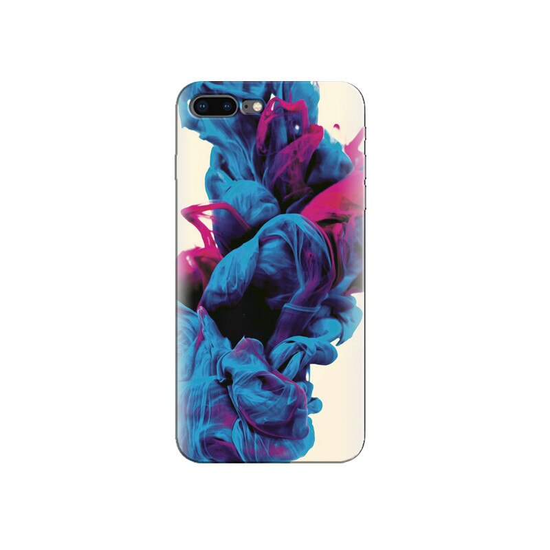 Husa Iphone 7 Purple Blue Paint Clouds Embrace