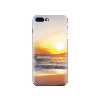Husa Iphone 7 Plus Rough Sea Beach Shining Sun Husa Iphone 7 Plus Rough Sea Beach Shining Sun