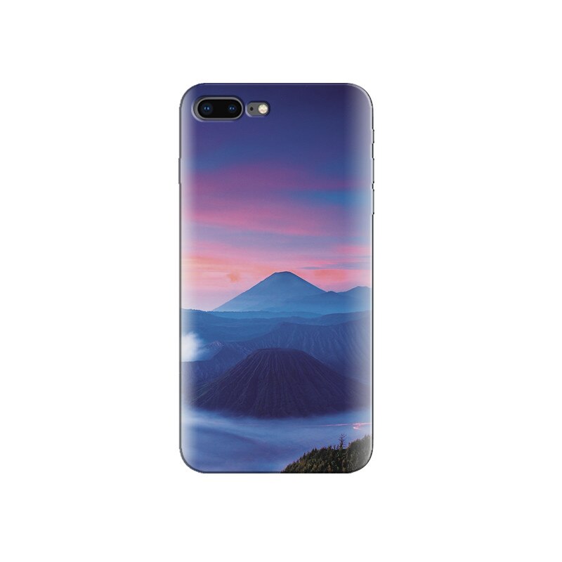 Husa Iphone 8 Mountains Forest Valley Dawn Fog