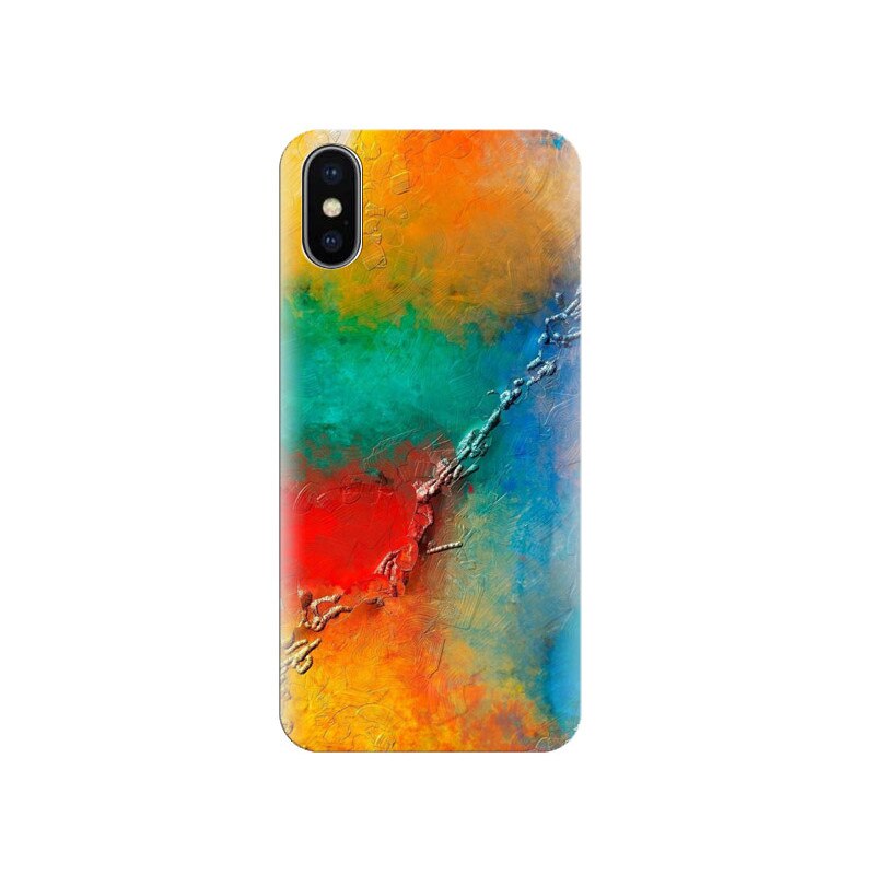 Husa Iphone X Colorful-Squares