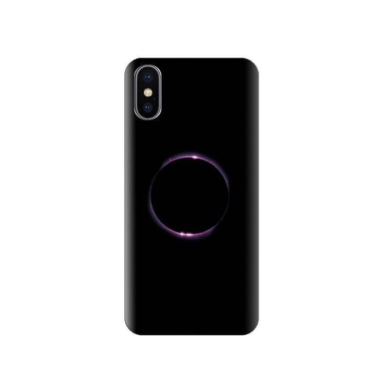 Husa Iphone X Full-Solar-Eclipse-Purple-Circle