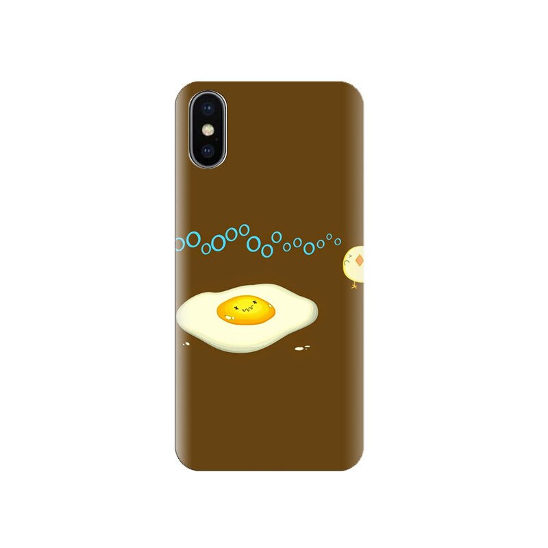 Husa Iphone X Funny-Egg-No