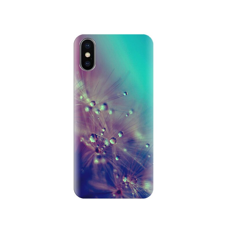 Husa Iphone X Dandelion-Water-Drops-Closeup