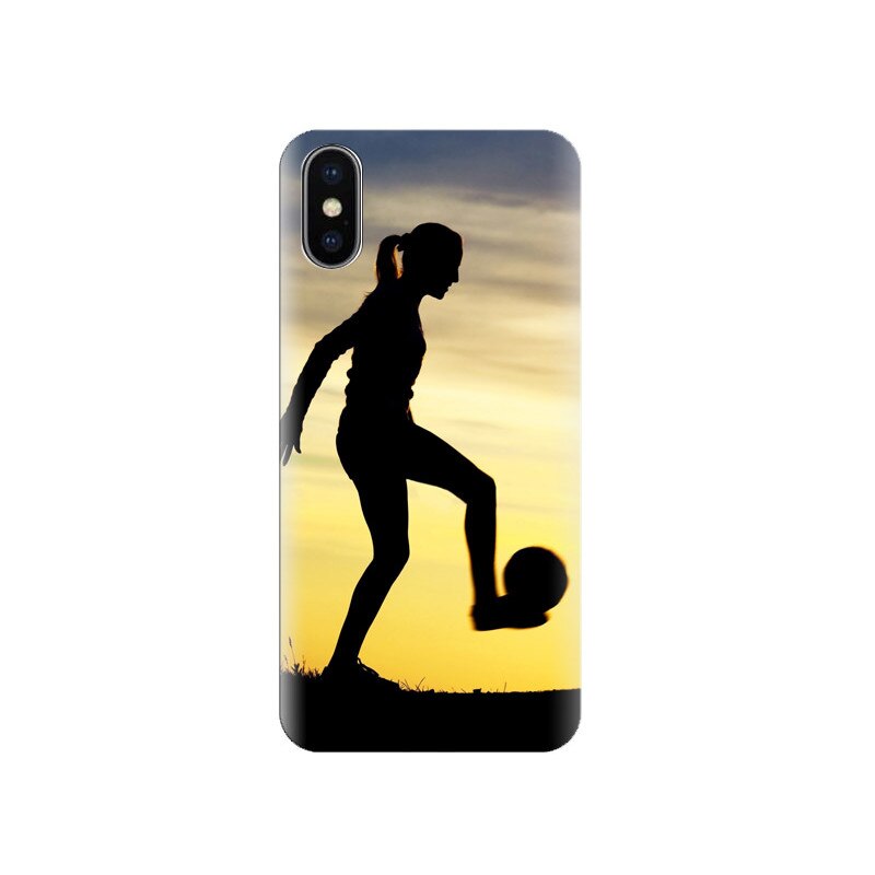 Husa Iphone X Footballer-Chasing