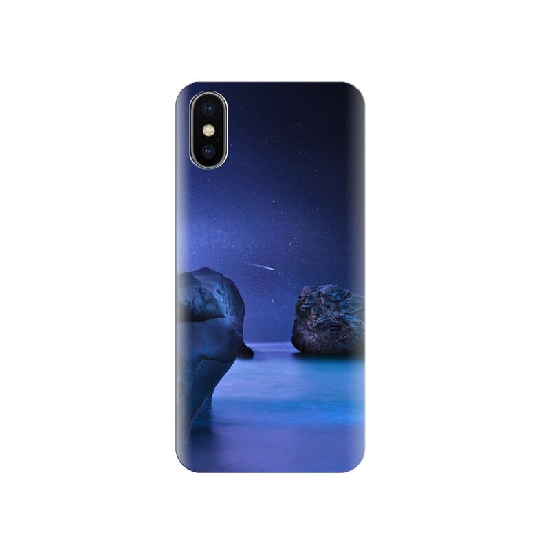 Husa Iphone X Fantasy-Ocean-Falling-Star-At-Night