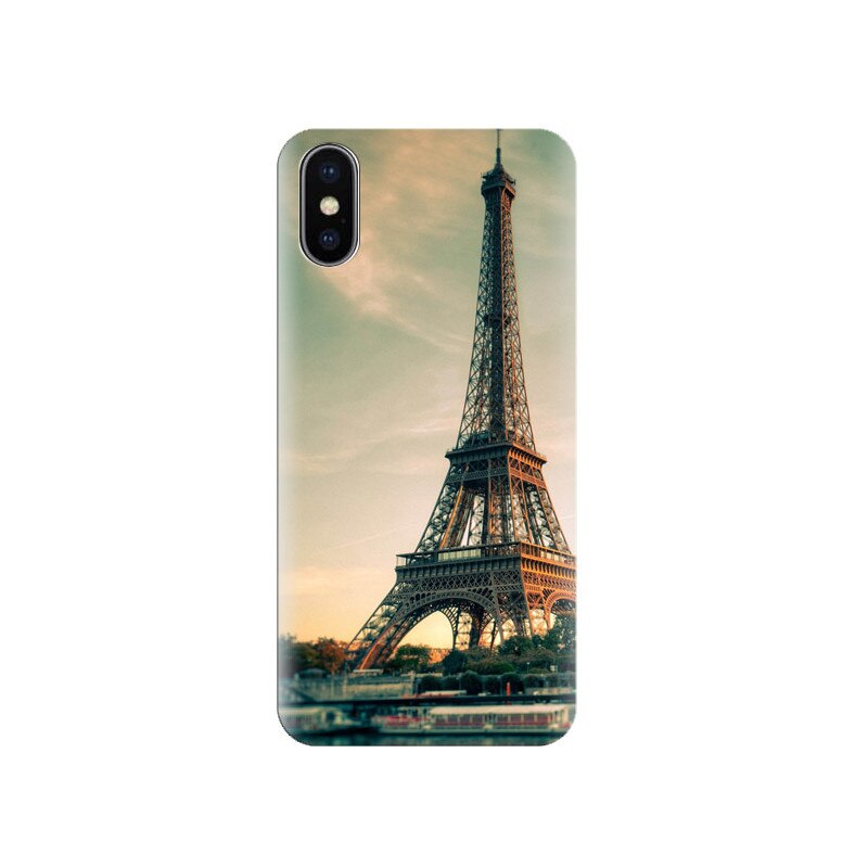 Husa Iphone X Eiffel-Tower-Tilf-Shift-View