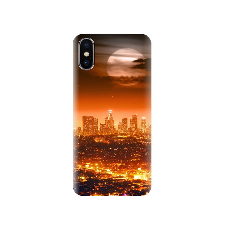 Husa Iphone X Los-Angeles-Full-Moon