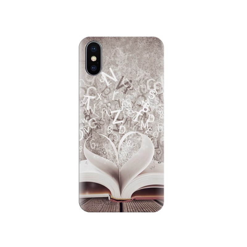 Husa Iphone X Love-Book-Letter