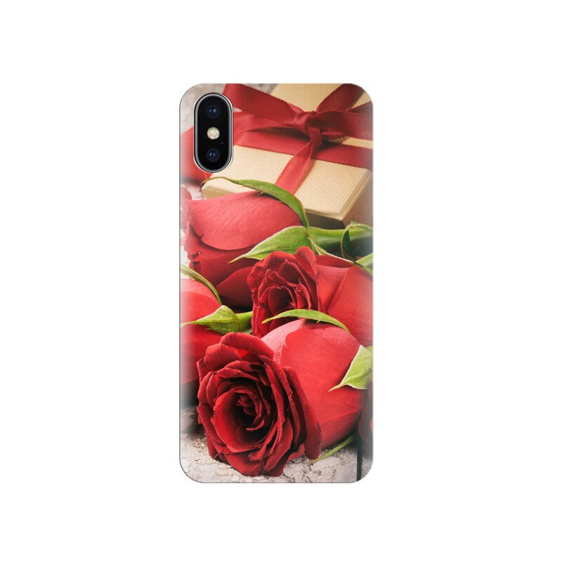 Husa Iphone X Love-Valentines-Day-Roses
