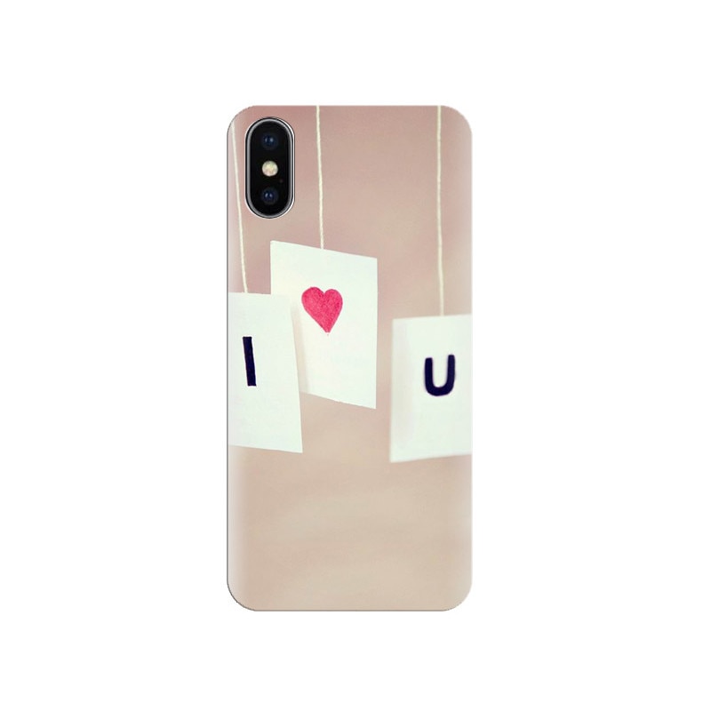 Husa Iphone X I-Love-You-Tea-Cup-Valentines-Day-Gift