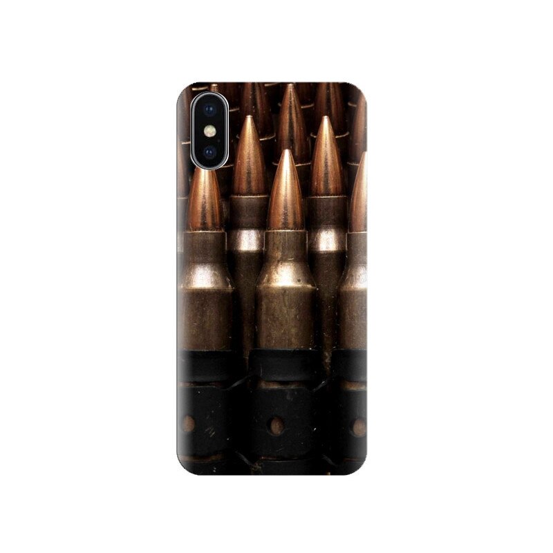 Husa Iphone X Military-Gun-Bullets