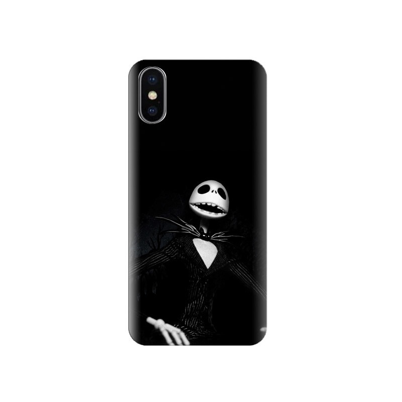 Husa Iphone X Jack-Skellington-Nightmare-Before-Christmas-Black