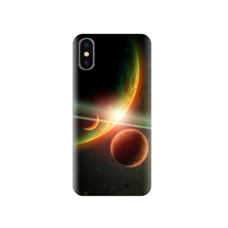 Husa Iphone X Green-Planets-Energy-Cosmos-Galaxies