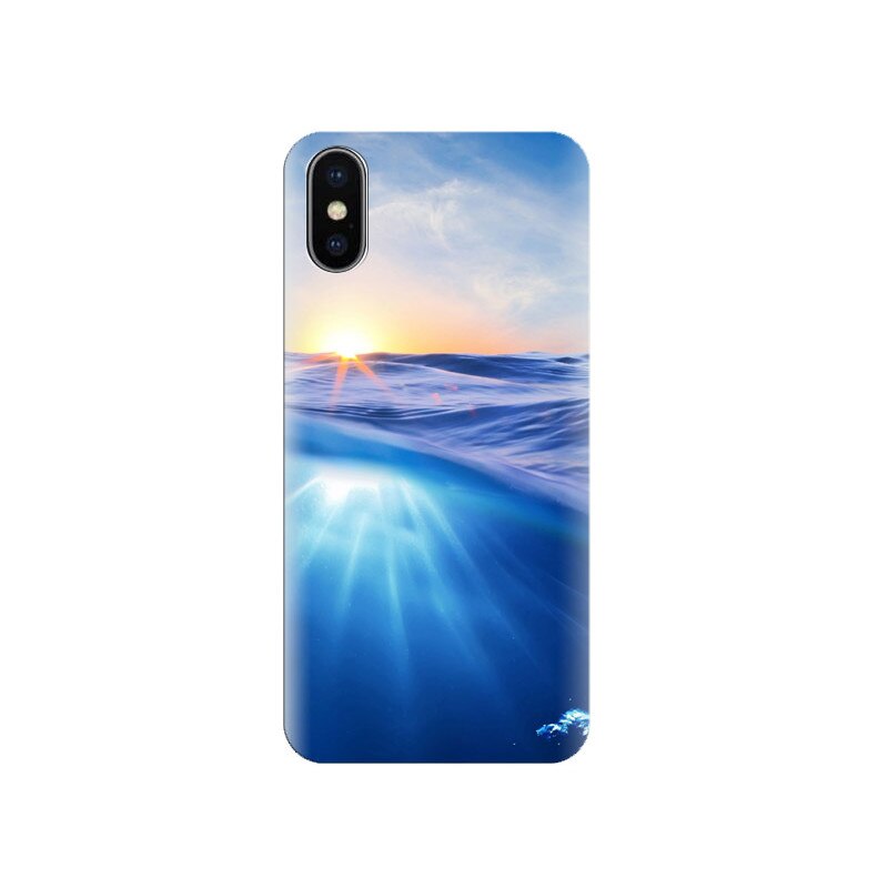 Husa Iphone X Hd-Tropical-Sea-Island-Turtles