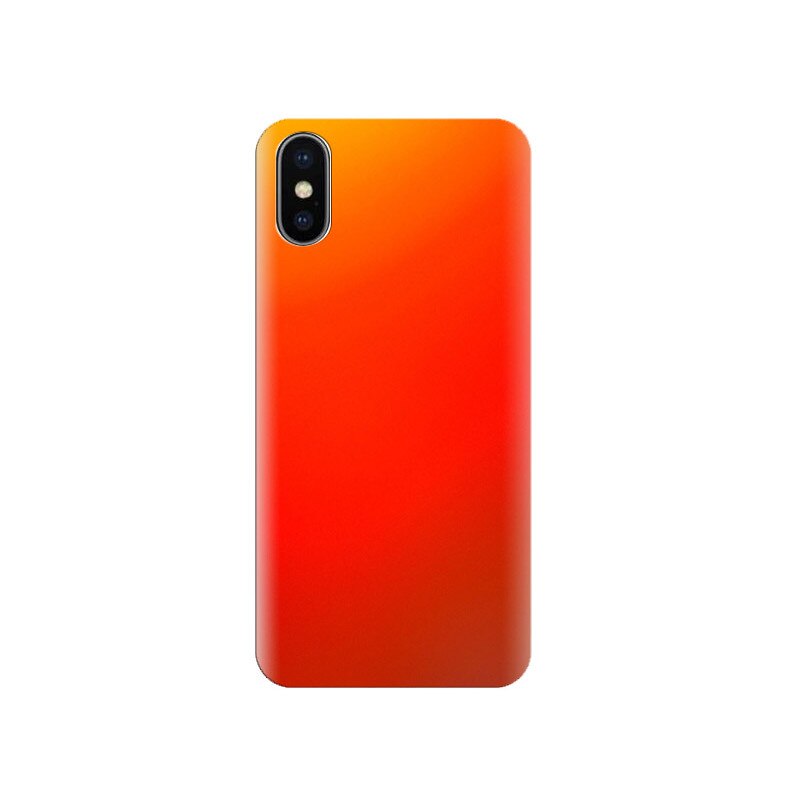 Husa Iphone X Ios-7-Official-Bright-Orange