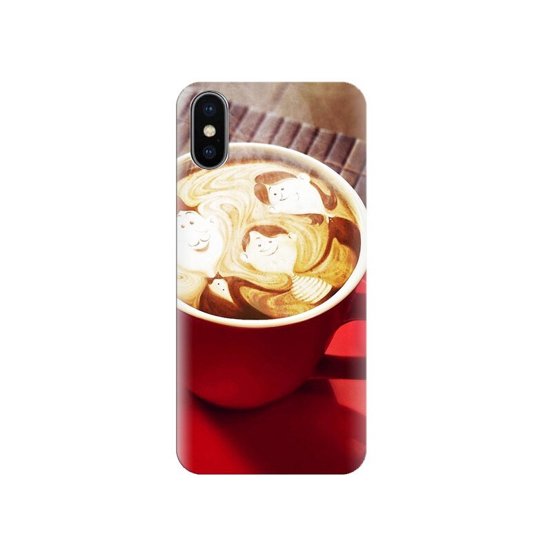 Husa Iphone X Family-In-Coffee-Foam-Htc-One