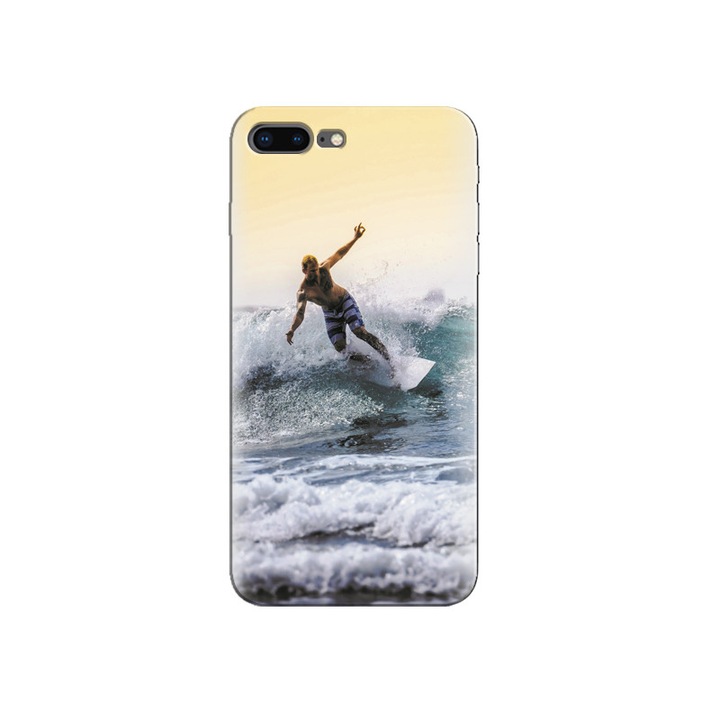 Iphone 5s Surfer Surfboard Sea Waves Horizon tok