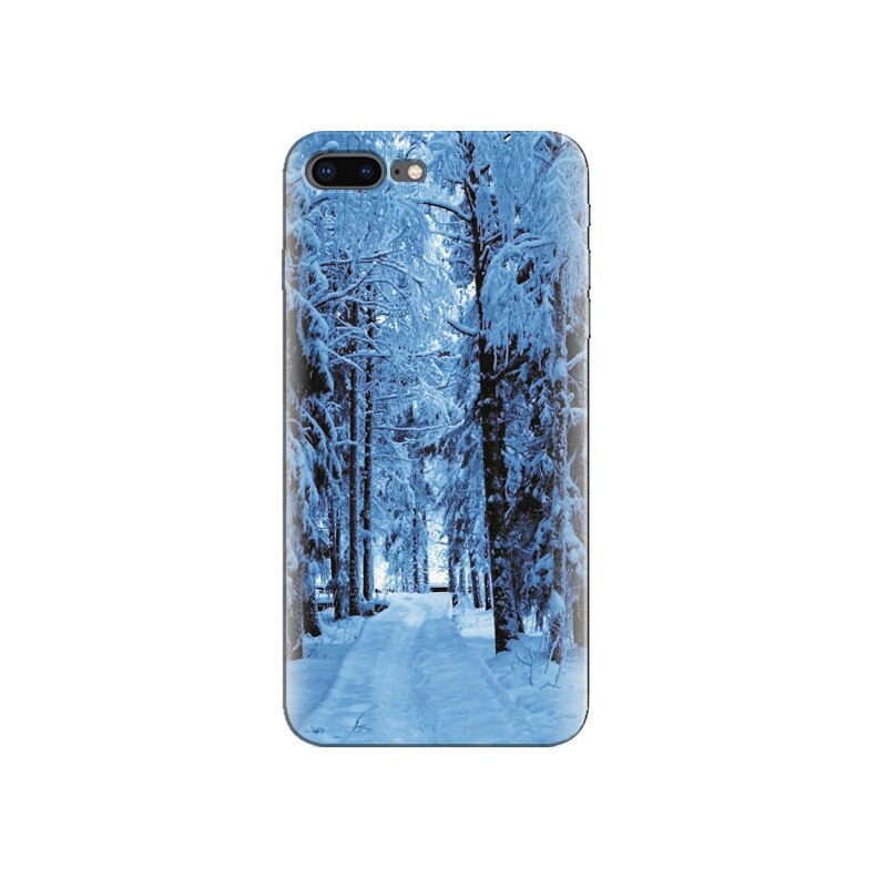 Husa Iphone 7 Snow Forest Blue Ice