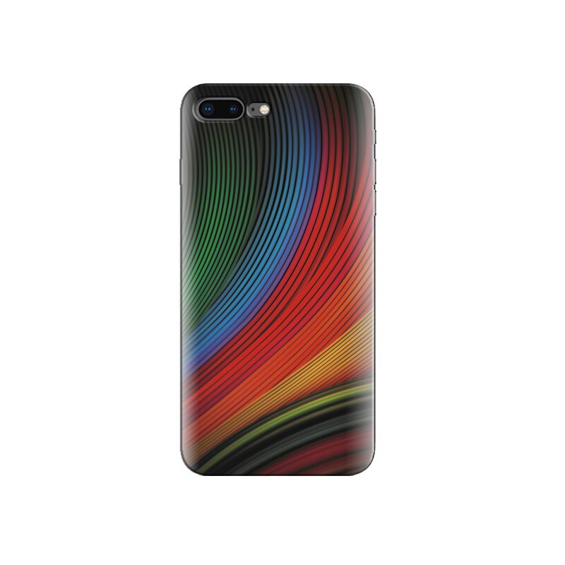 Husa Iphone 7 Plus Stock Colorful Lines Curves