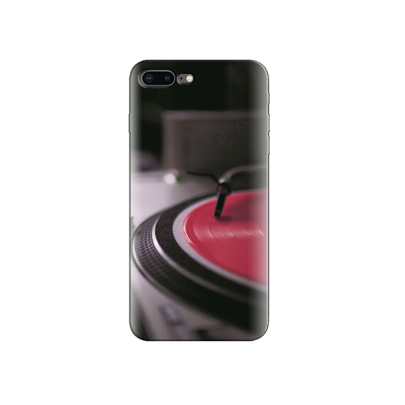 Husa Iphone 7 Turntable Red Vinyl Disk Music