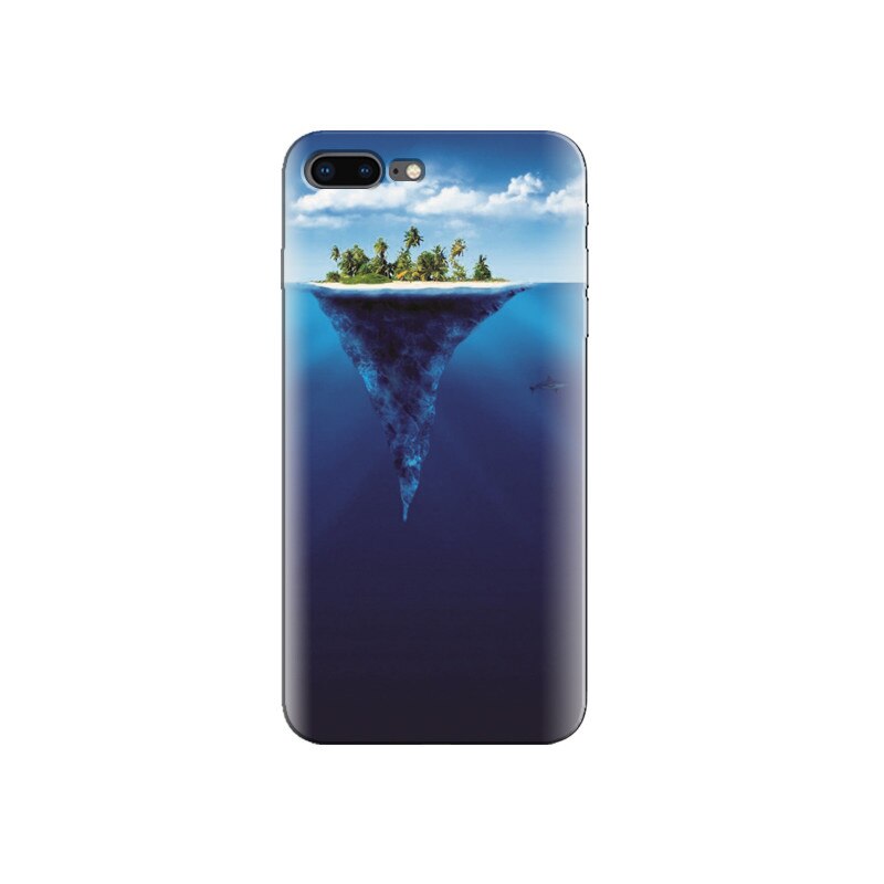 Husa Iphone 7 Tropical Island Iceber Shape