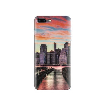 Husa Iphone 8 Plus Sunset Light Over City Shades Of Purple Husa Iphone 8 Plus Sunset Light Over City Shades Of Purple