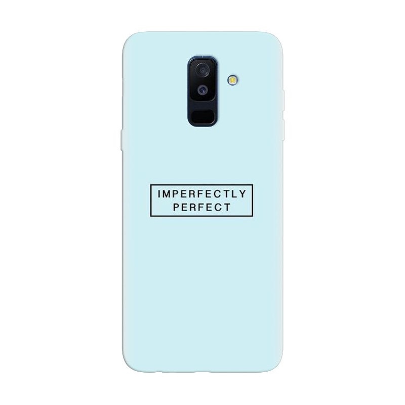 Husa silicon pentru Samsung Galaxy J8 2018, Imperfectly Perfect