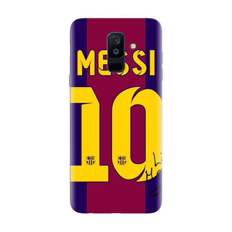 Husa silicon pentru Samsung Galaxy A6 Plus 2018, Messi 0