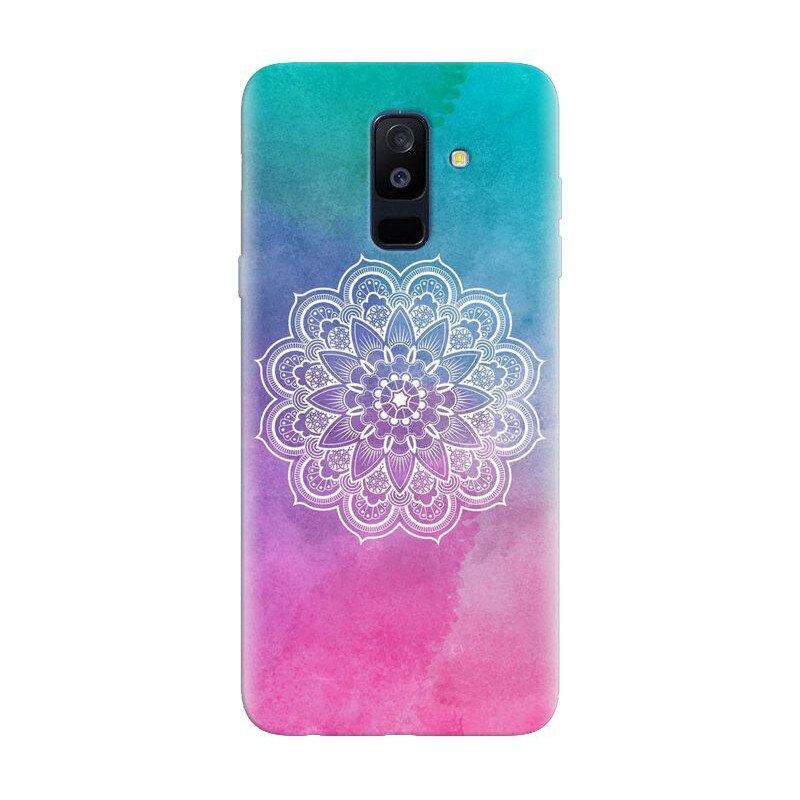 Husa silicon pentru Samsung Galaxy A6 Plus 2018, Mandala