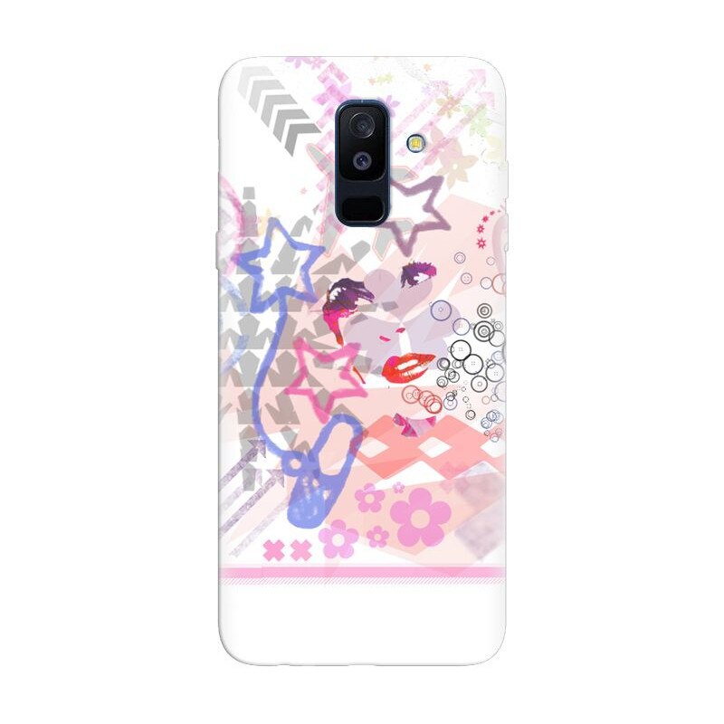 Husa silicon pentru Samsung Galaxy J8 Plus 2018, Girly Like